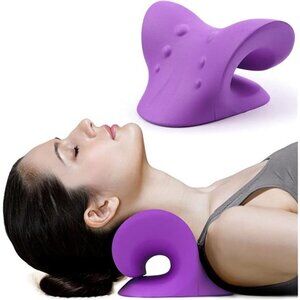 Neck and Shoulder Relaxer, Cervical Traction Device for TMJ Pain Relief and Cerv